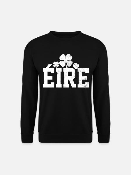 Shamrock Gloverleaf Eire - Unisex Pullover - Schwarz