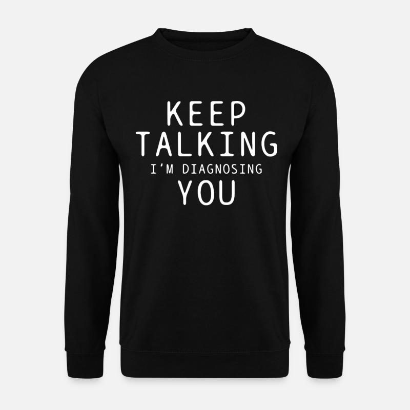 Psychologe - Unisex Pullover - Schwarz