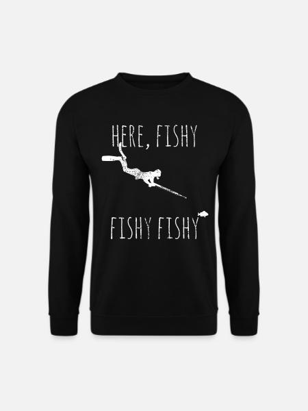 Chasse sous marine chasse sous marine chasse sous marine - Sweat-shirt Unisexe - noir