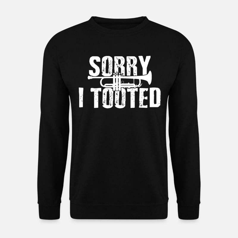 Trompete Trompeten - Unisex Pullover - Schwarz