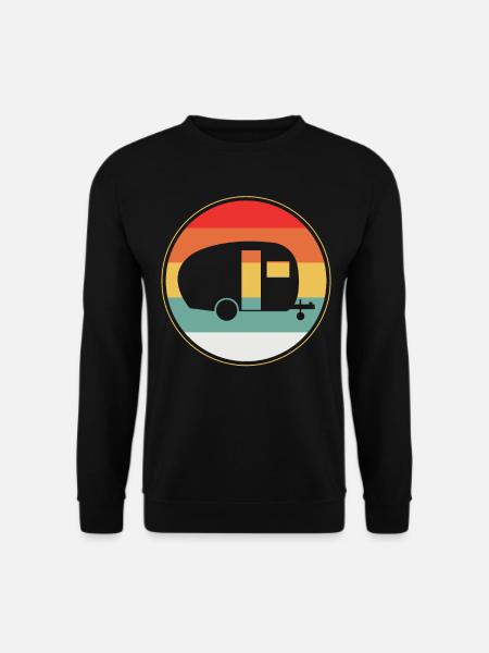 Camping nature caravan - Unisex Sweatshirt - black