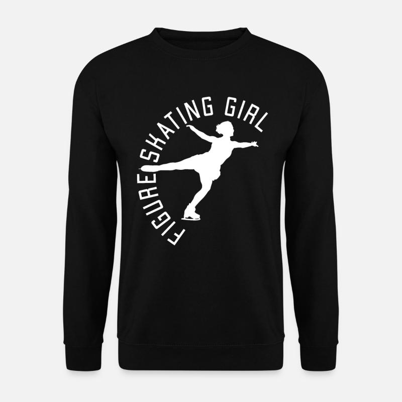 Eiskunstlauf - Unisex Pullover - Schwarz