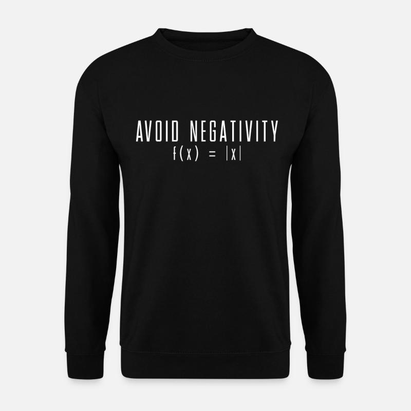 Math saying - Unisex Sweatshirt - black