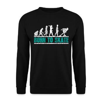 Rollerblade Schlittschuhe - Unisex Pullover - Schwarz - Vorne - Alina (178cm) & Michal (187cm)