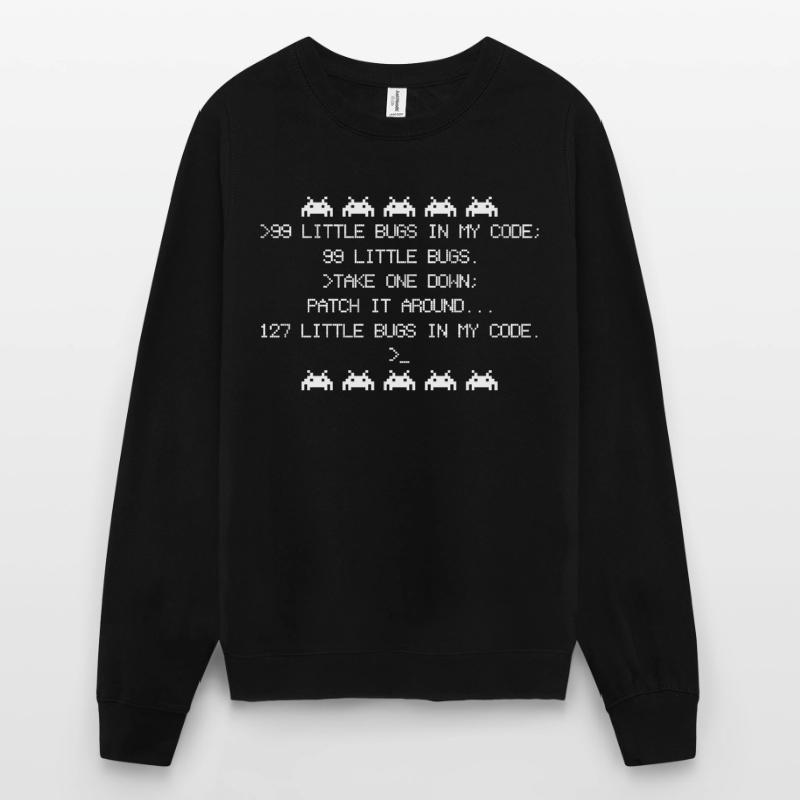Programmation des codes de codes de débogage Sweat-shirt Unisexe