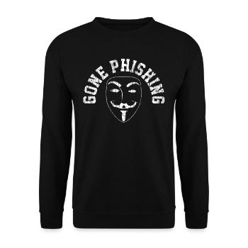 Pirates de la cyber-sécurité - Sweat-shirt Unisexe - noir - Devant - Alina (178cm) & Michal (187cm)