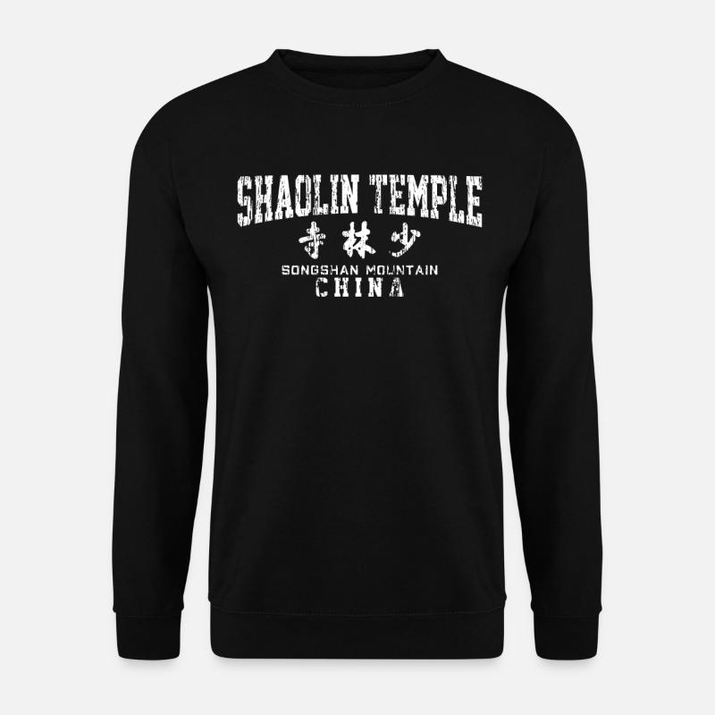 Shaolin Temple China Kampfkunst - Unisex Pullover - Schwarz
