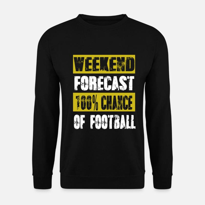 Football - Unisex Pullover - Schwarz