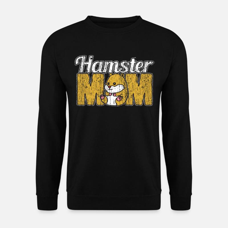 hamster - Unisex Sweatshirt - black