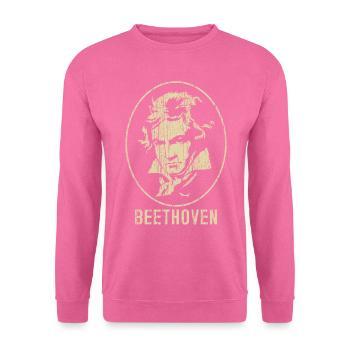 Beethoven - Unisex Pullover - Pink - Vorne