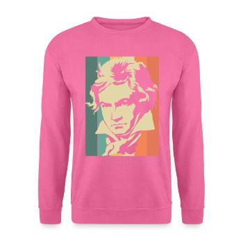 Beethoven - Unisex Pullover - Pink - Vorne