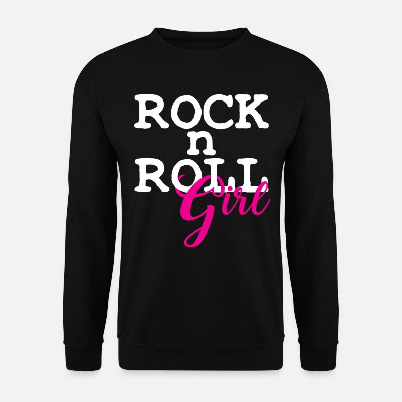 Rock 'n' Roll - Unisex Pullover - Schwarz