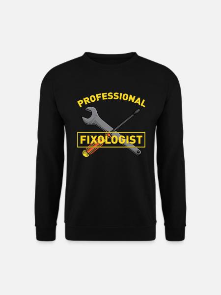 Handyman Allrounder Handyman Funny saying - Unisex Sweatshirt - black