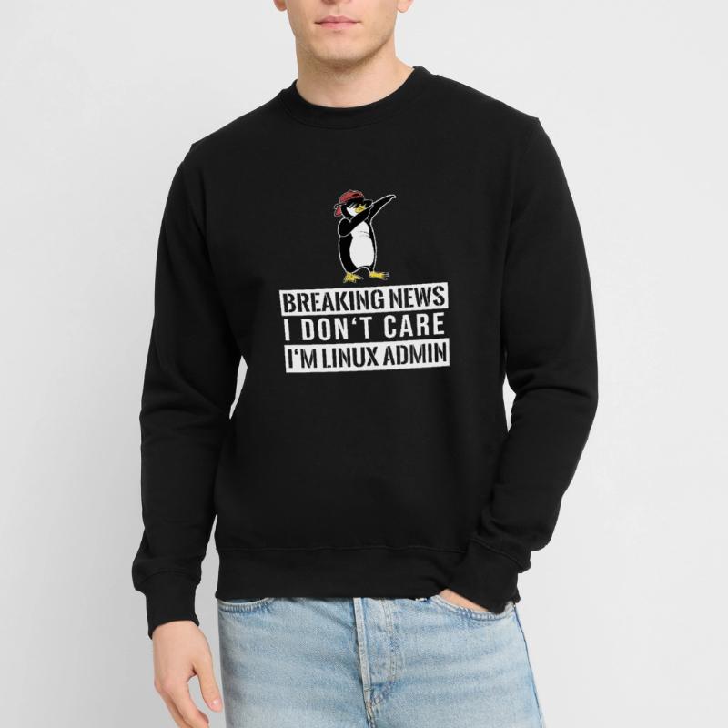 IT Nerd Linux Linux Pinguin Geek Software Engineer Unisex Pullover