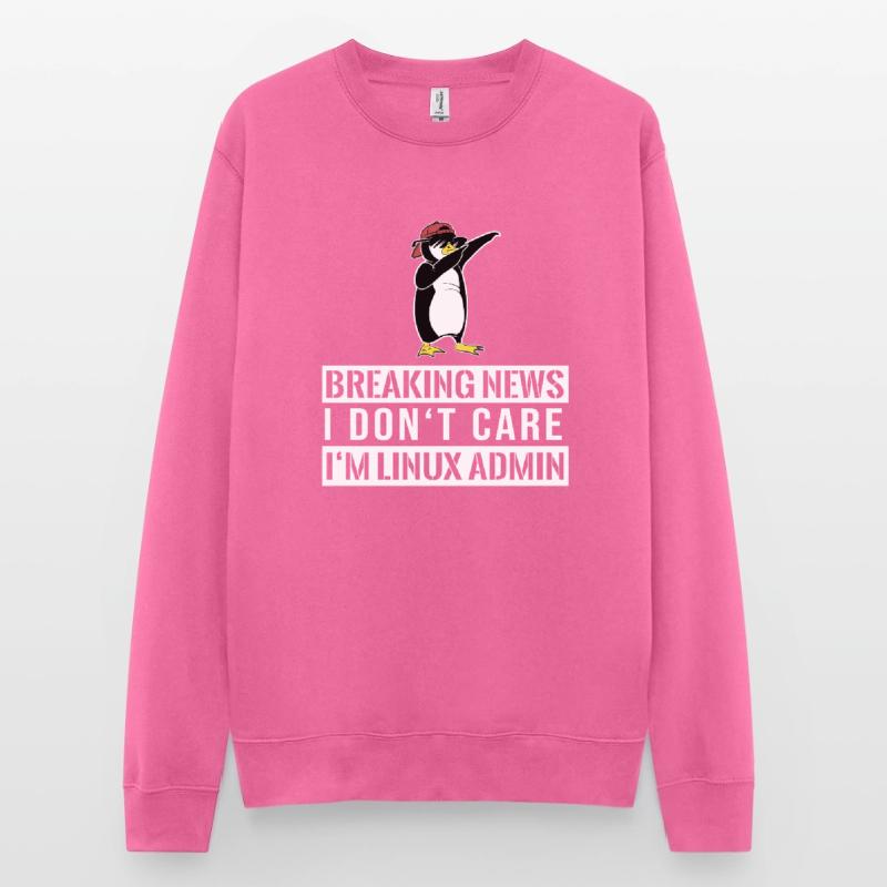IT Nerd Linux Linux Pinguin Geek Software Engineer Unisex Pullover