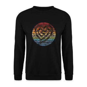 VTT vtt enduro VTT biker - Sweat-shirt Unisexe - noir - Devant - Alina (178cm) & Michal (187cm)