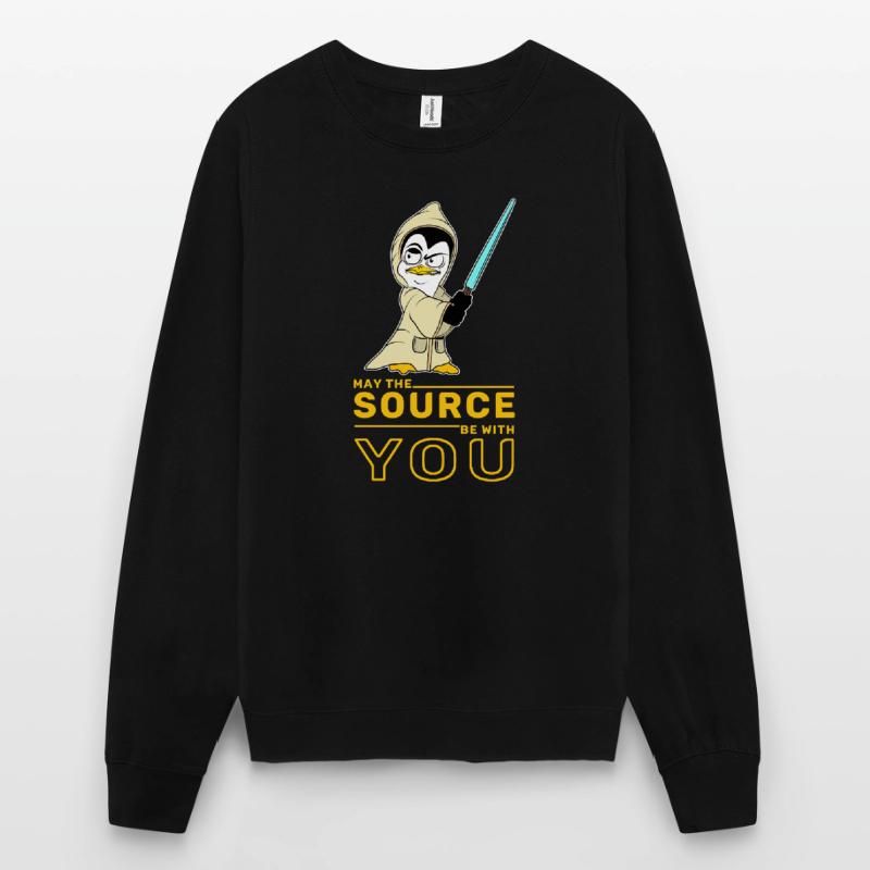 IT nerd Linux Linux penguin geek software engineer Unisex Sweatshirt