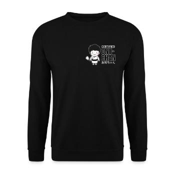 Oniichan Anime Meme Hentai Gift - Sweat-shirt Unisexe - noir - Devant - Alina (178cm) & Michal (187cm)