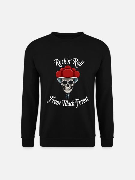 Rock n Roll From Black Forest - Unisex Pullover - Schwarz