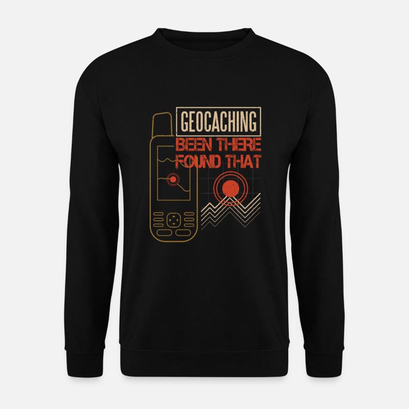Geocaching Geocacher Cache Geocache - Unisex Pullover - Schwarz