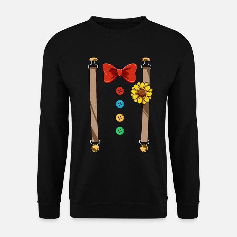 Lustiges Clown Kostüm - Unisex Pullover - Schwarz