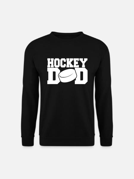 hockey dad - Sweat-shirt Unisexe - noir