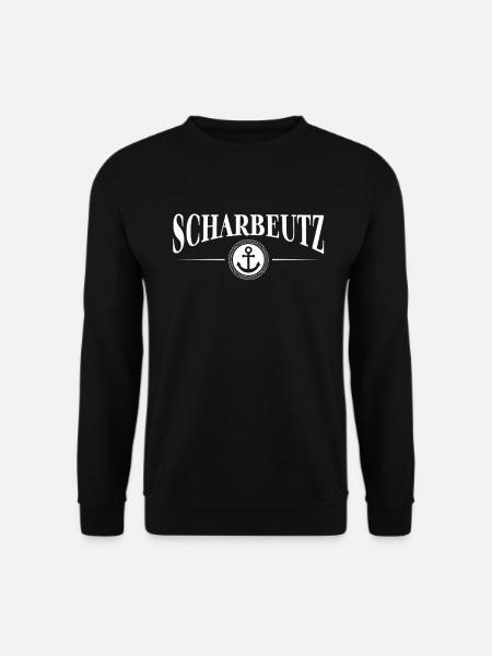 Anker und Seil - Ostseeheilbad Scharbeutz - Unisex Pullover - Schwarz