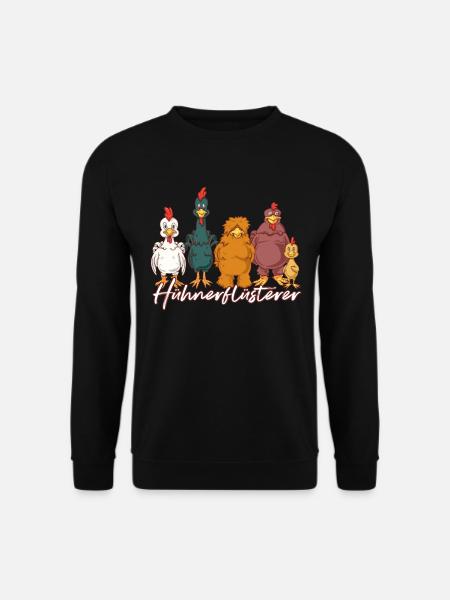 Hühnerflüsterer - Unisex Pullover - Schwarz