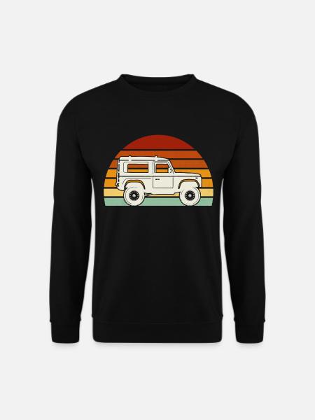 off road 4x4 all-terrain vehicle - Unisex Sweatshirt - black