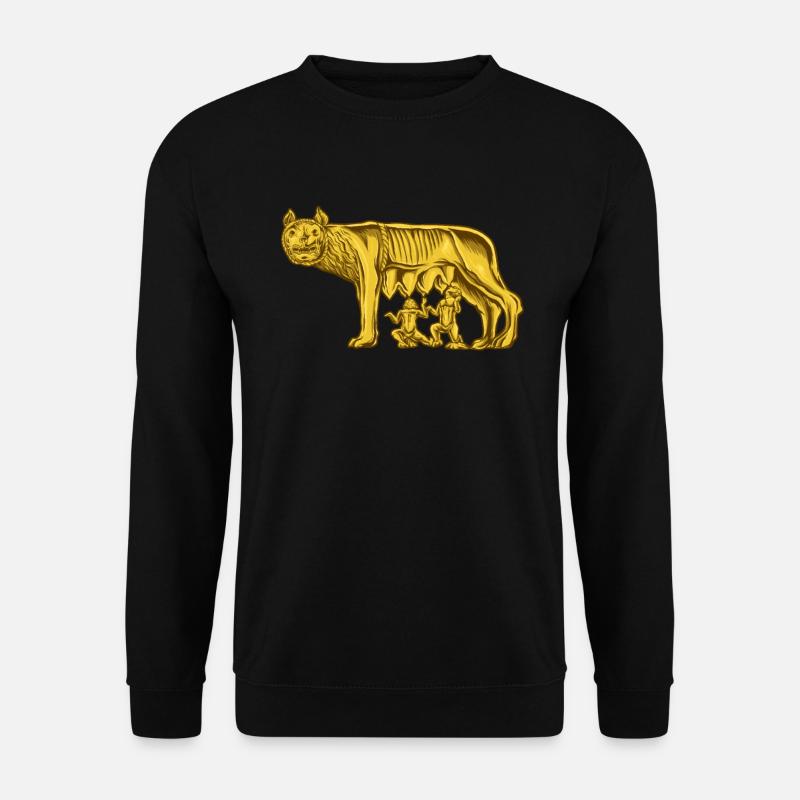 Capitoline Wolf - Unisex Sweatshirt - black