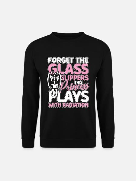 This princess plays with radiation - Unisex Pullover - Schwarz