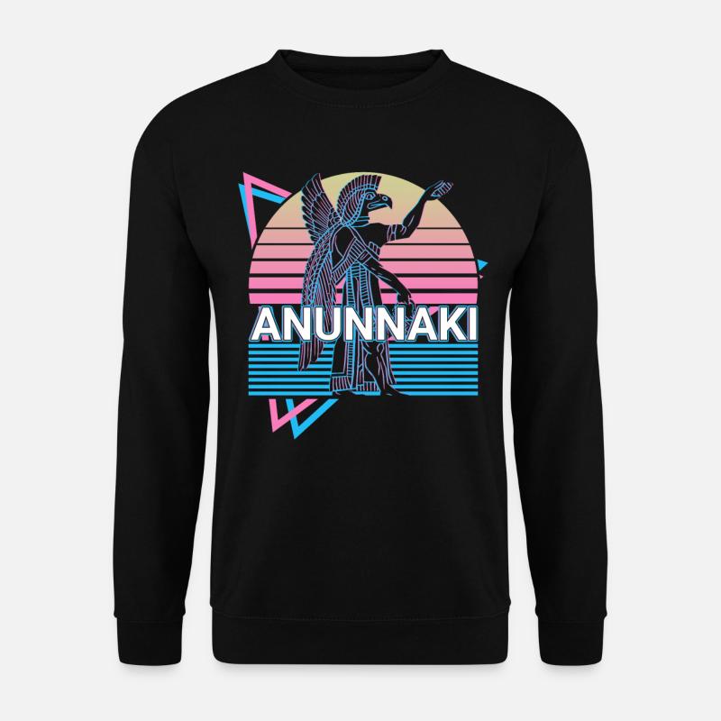 Anunnaki Ägyptischer Gott Geschenk - Unisex Pullover - Schwarz