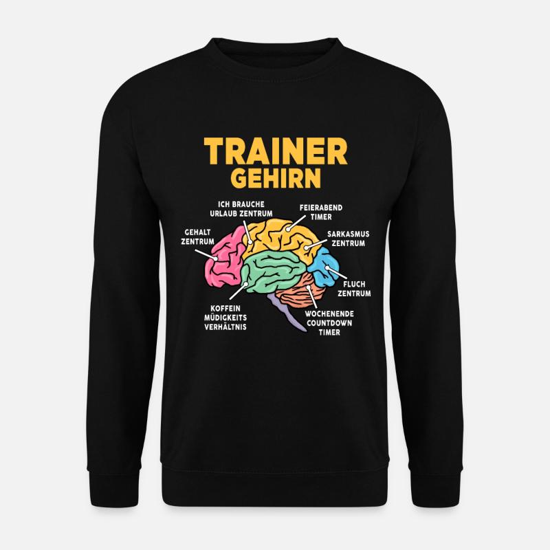 Trainer - Unisex Pullover - Schwarz