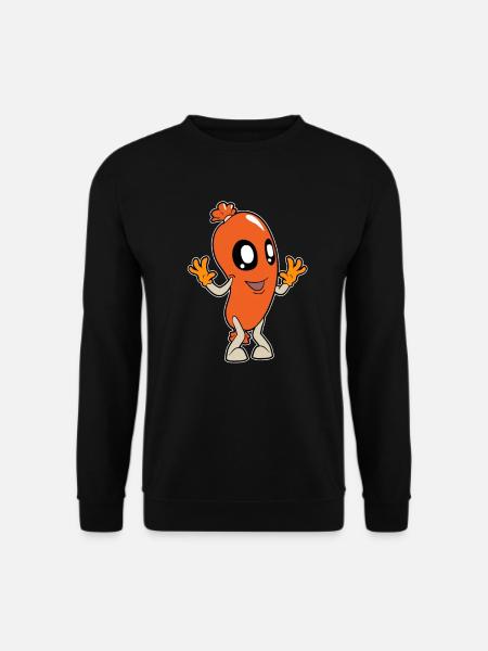 Kawaii Sausages - Unisex Sweatshirt - black