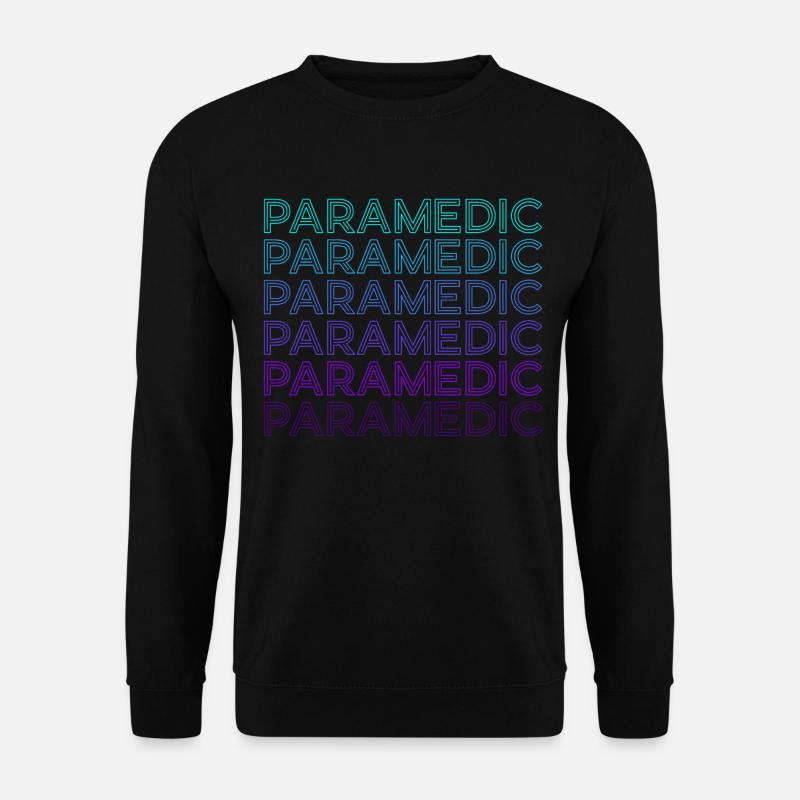 Paramédical Rétro - Sweat-shirt Unisexe - noir