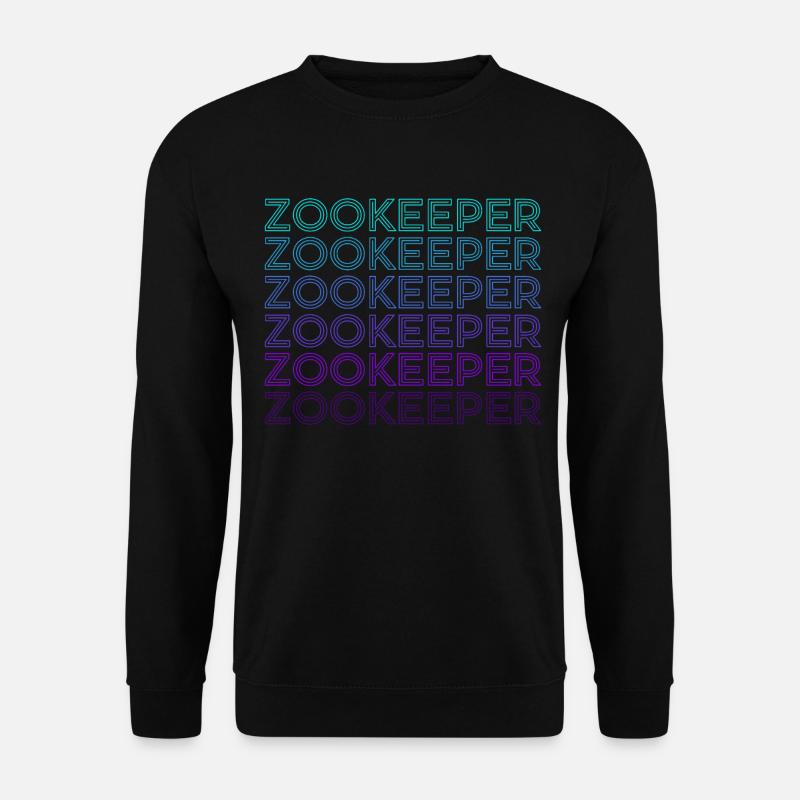 Zookeeper Zookeeper Retro - Unisex Sweatshirt - black