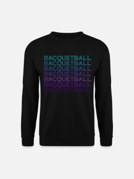 Racquetball Trainer Retro - Unisex Sweatshirt - black