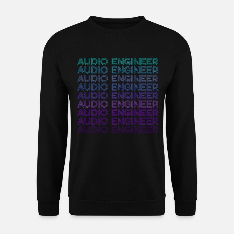 Tontechniker Tontechniker Retro - Unisex Pullover - Schwarz