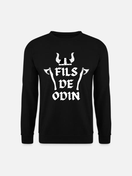 Fils de Odin - Sweat-shirt Unisexe - noir