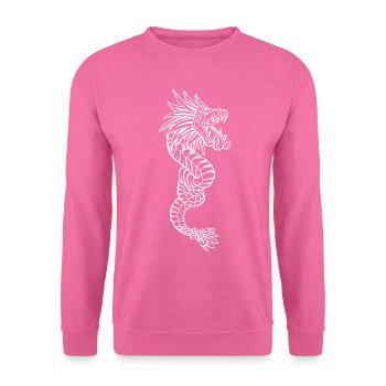 Quetzalcoatl Aztec Maya Serpent à plumes - Sweat-shirt Unisexe - rose - Devant