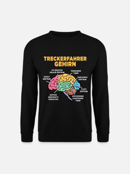 Treckerfahrer - Unisex Pullover - Schwarz
