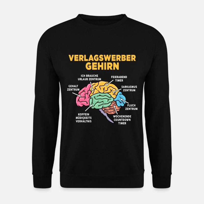 Verlagswerber - Unisex Pullover - Schwarz