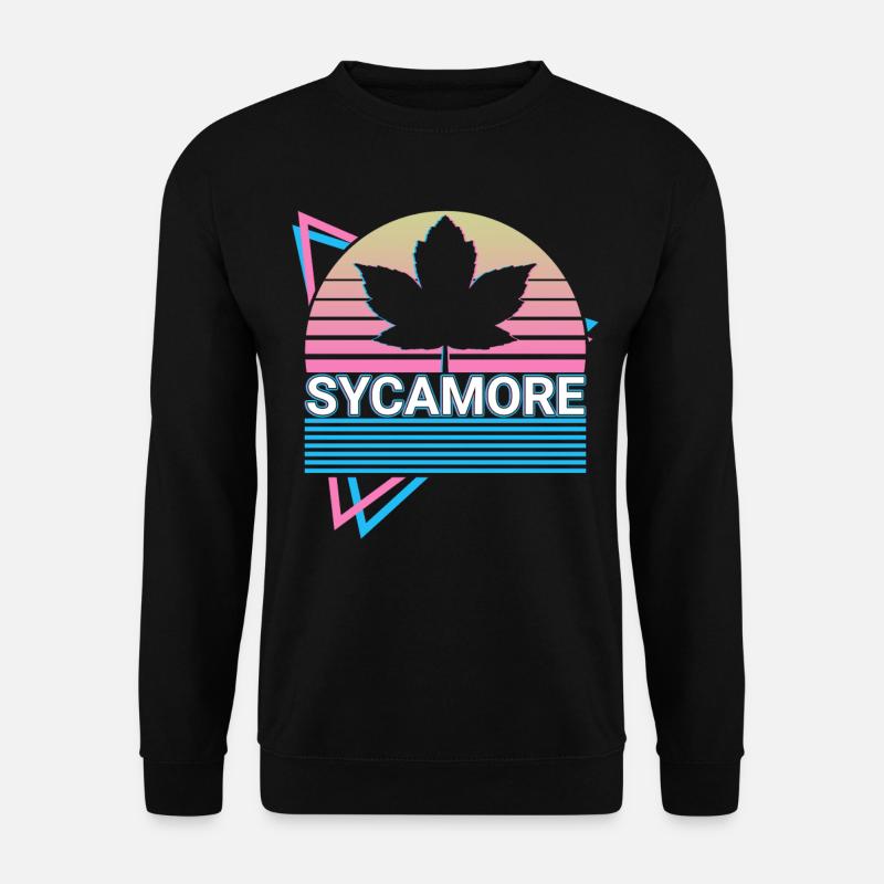 Sycamore Retro Gift - Unisex Sweatshirt - black