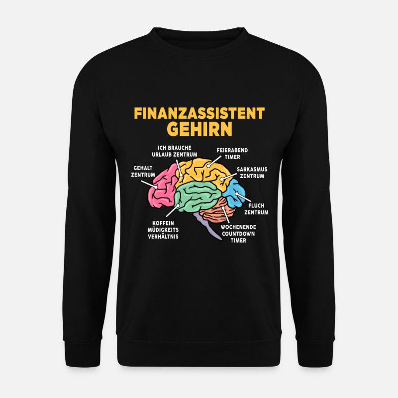 Finanzassistent - Unisex Pullover - Schwarz
