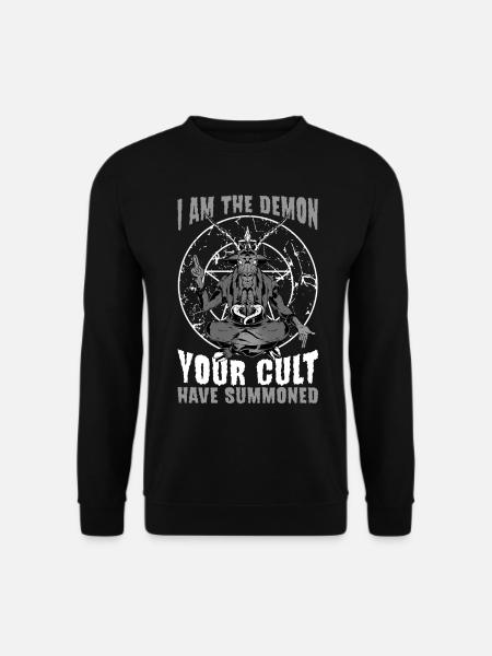 Baphomet Goat Occult Gift - Unisex Sweatshirt - black