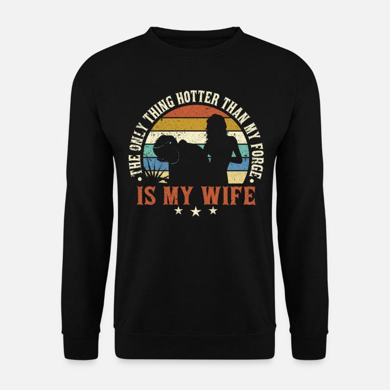 Funny Welder-Husband Gift - Unisex Sweatshirt - black