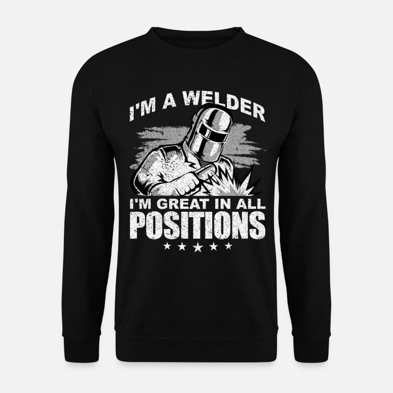 Funny Welder Welder Gift - Unisex Sweatshirt - black