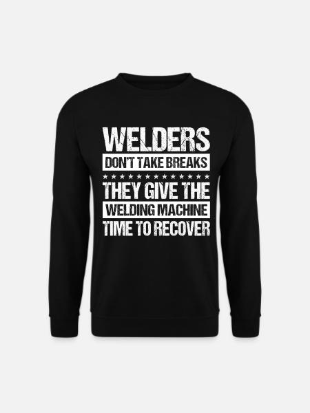 Funny Welder Welder Gift - Unisex Sweatshirt - black
