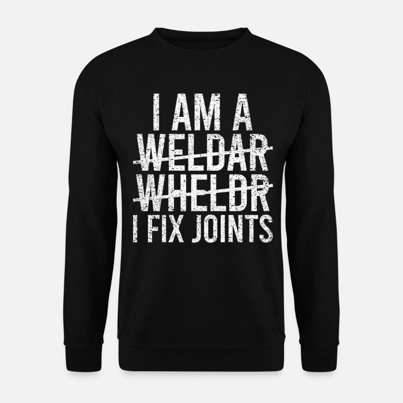 Funny Welder Welder Gift - Unisex Sweatshirt - black