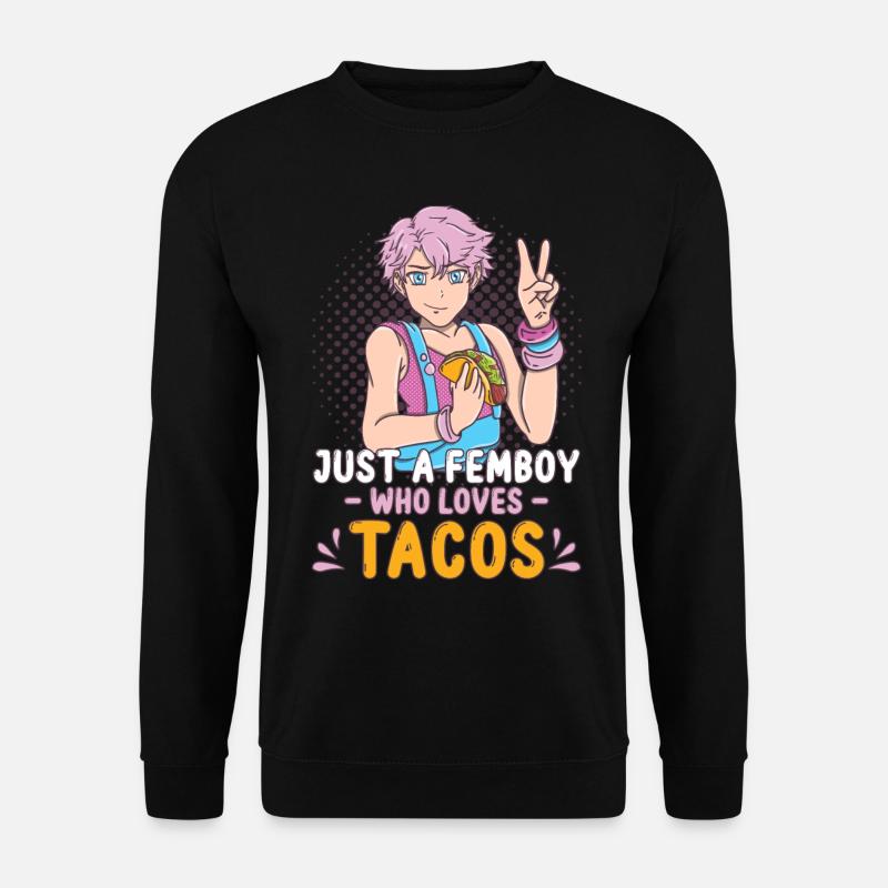 Femboy Gift - Unisex Sweatshirt - black
